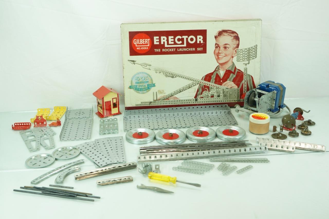 Gilbert erector cheap rocket launcher set