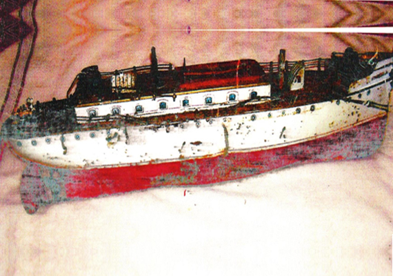 Before Marklin Tin toy Ship 