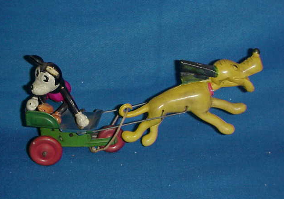 Mickey and Pluto Before