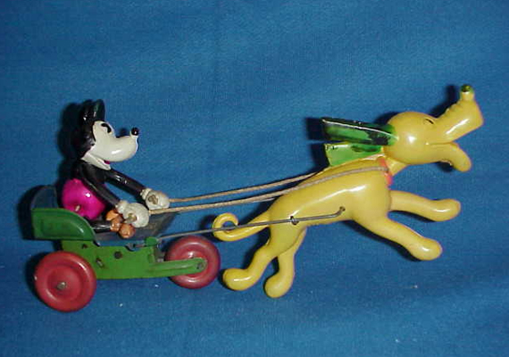 Mickey and Pluto After