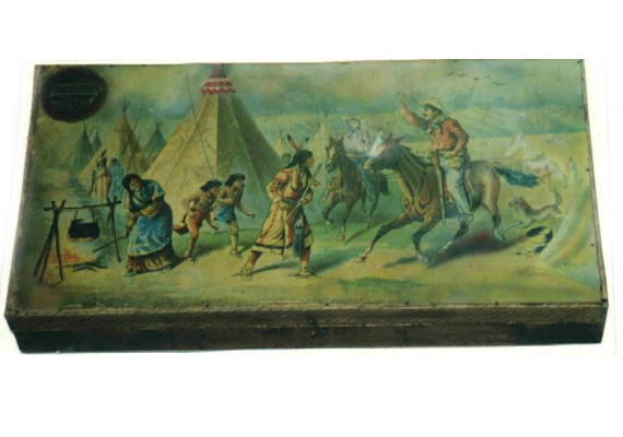 Cowboy Puzzle Blocks frame After